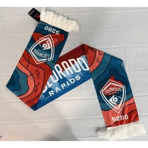 Colorado Rapids 5280 scarf with Signatures